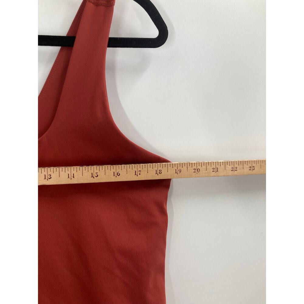 Old Navy Rust Sienna Birch Powersoft Athletic Athleisure Dress XL Built in Short - Picture 6 of 9